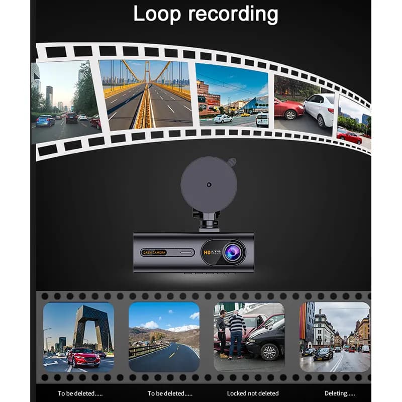 دوربین ثبت وقایع خودرو 3 دوربین اتوویژن مدل J07-WiFi — تصویر ۸