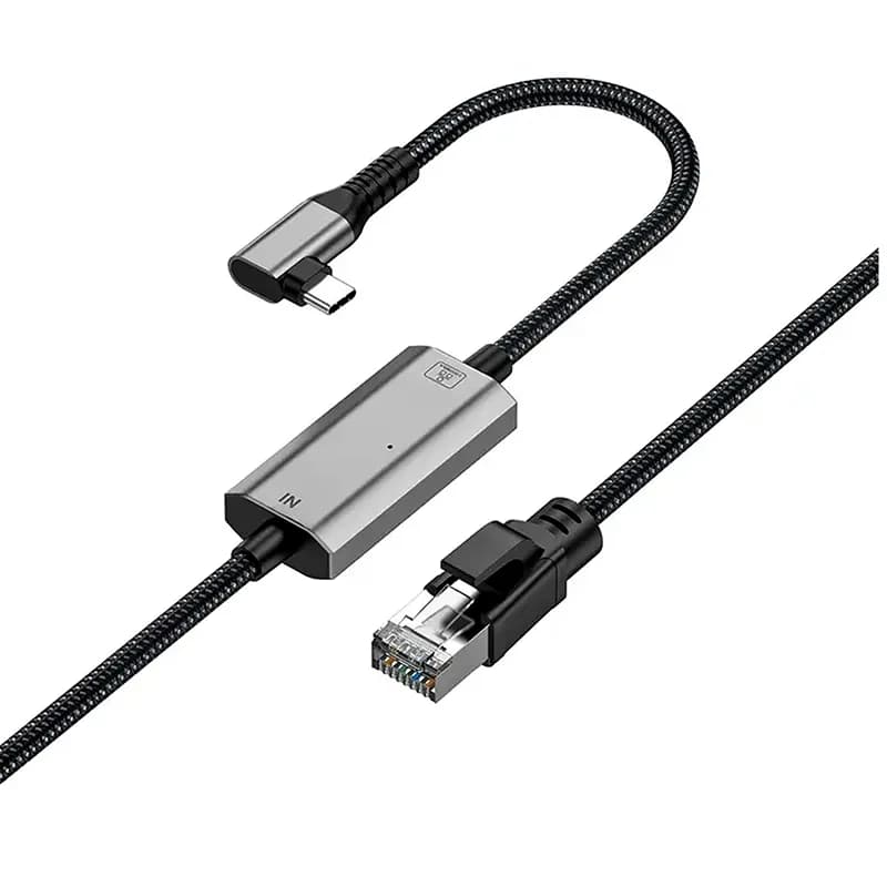 کابل مبدل RJ45 به Type-C مدل RJ-C-90 — تصویر ۵
