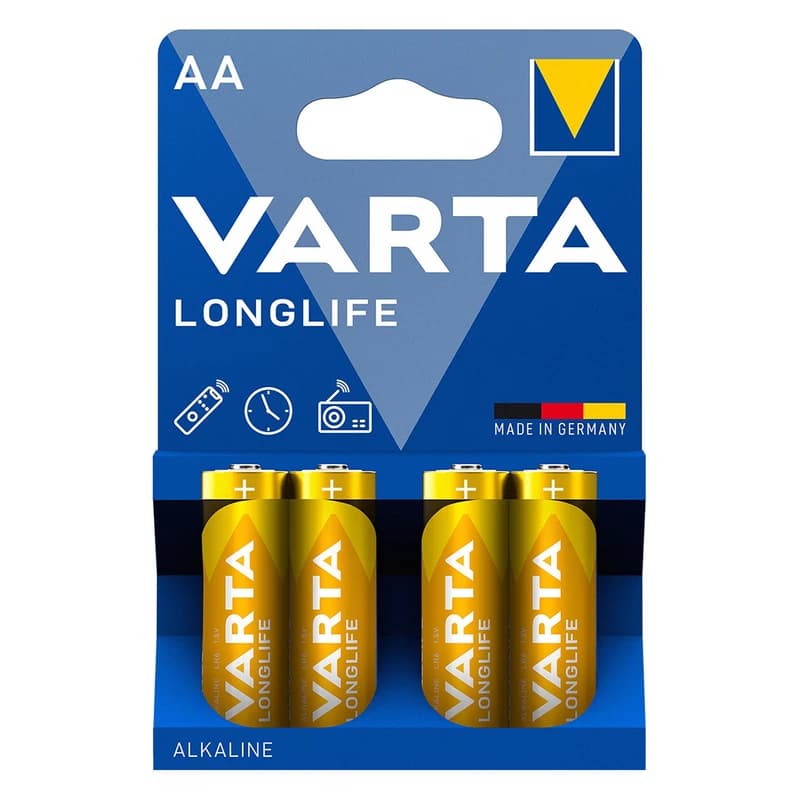 باتری قلمی مدل LONG LIFE وارتا — تصویر ۲