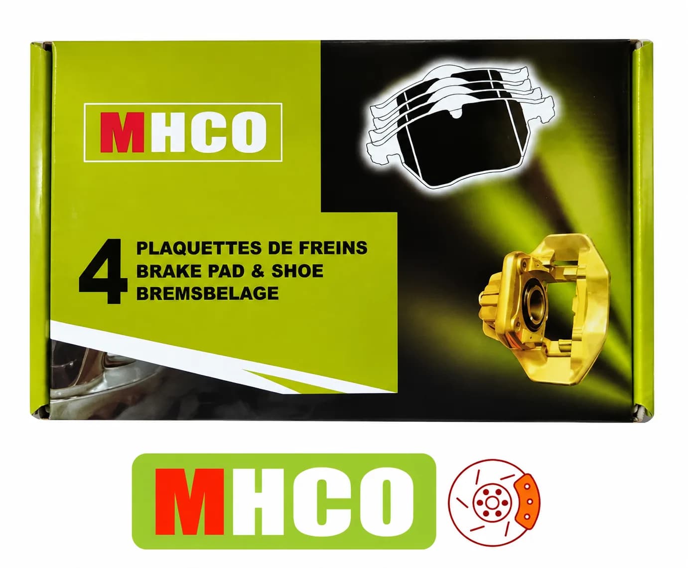 لنت ترمز عقب تیبا برند ام اچ کو MHCO — تصویر ۳