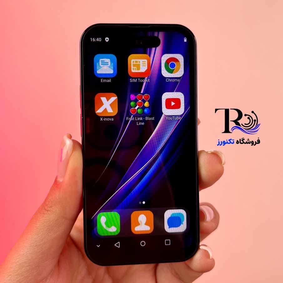 گوشی طرح ایفون مدل 16 mini برند x-inova | حافظه ۶۴ رم ۴ — تصویر ۸