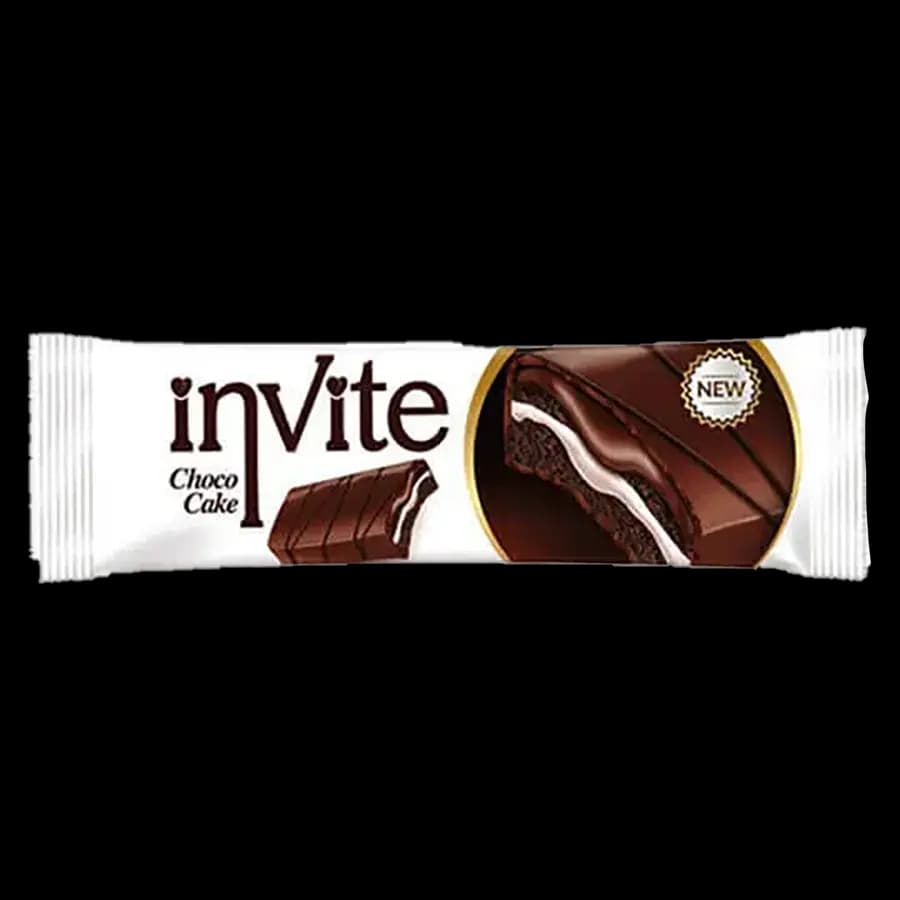 کیک شکلاتی اینوایت (invite) 22 گرمی بسته 24 عددی ساخت ترکیه — تصویر ۴