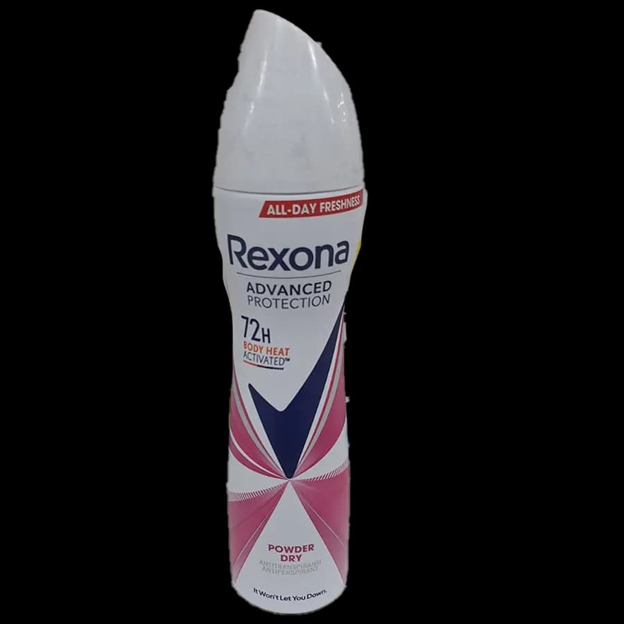 اسپری ضدتعریق زنانه رکسونا (Rexona) مدل Advanced Protection – Powder Dry رایحه حس تازگی 200 میل — تصویر ۲