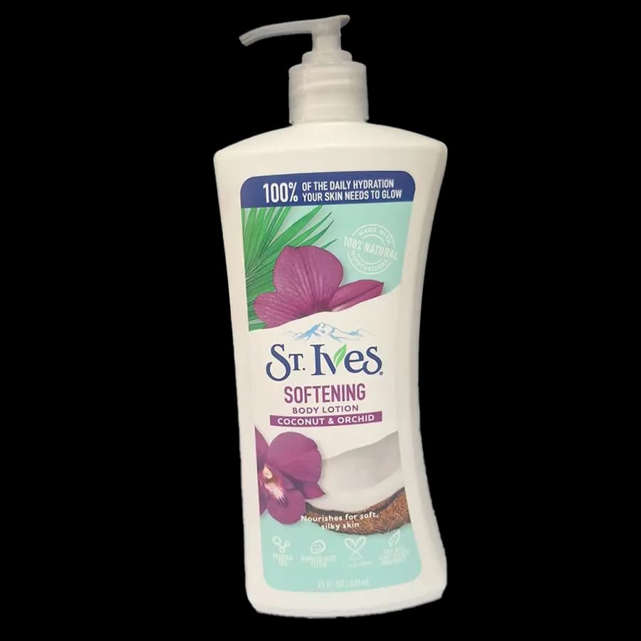 لوسیون بدن پمپی سنت ایوز (St. Ives) مدل سافتنینگ (SOFTENING) حجم ۶۲۱ میلیلیتر — تصویر ۲