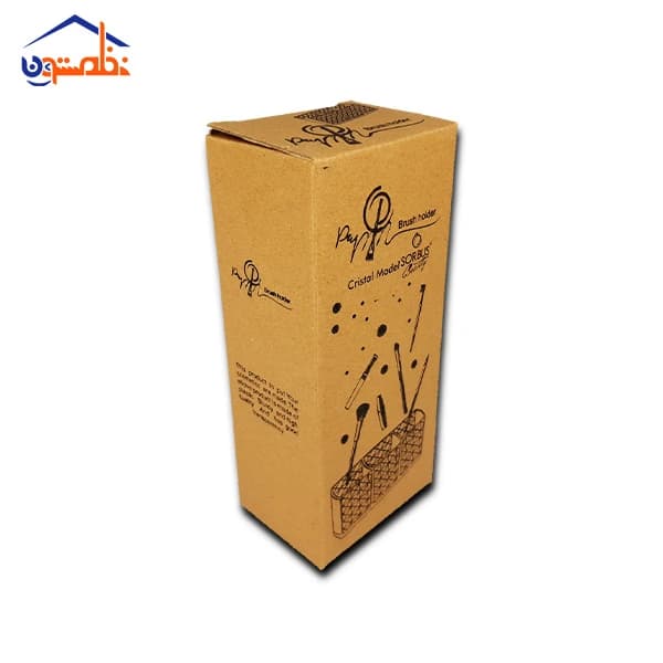 استند براش و آرایشی ۳ خانه طرح الماسی — تصویر ۹