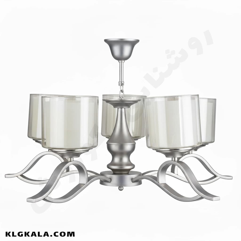 لوستر لهستانی مدل شایان کد 5015 – قابل انتخاب از 3 تا 8 شاخه — تصویر ۸