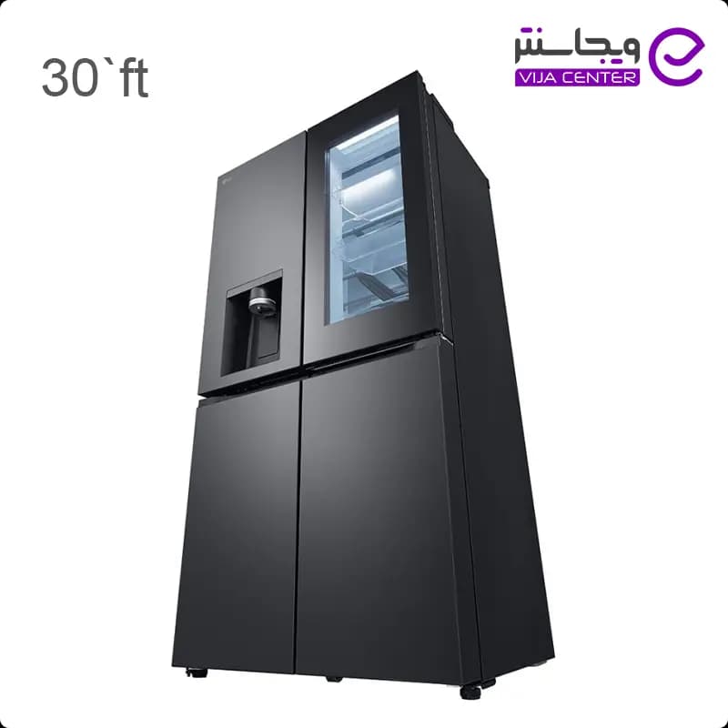 ساید بای ساید الجی مدل GR-X33FFCRL رنگ دودی — تصویر ۸
