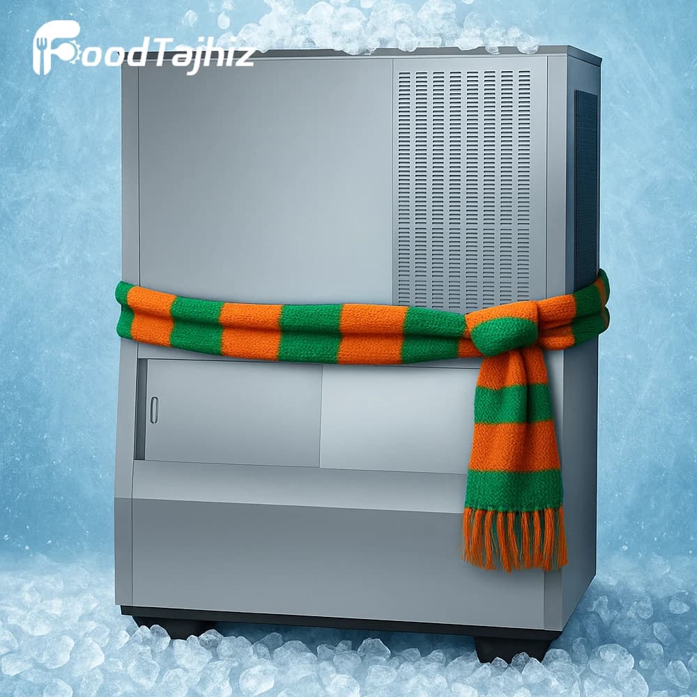 یخساز حبه ای 250 کیلویی صنعتی — تصویر ۴
