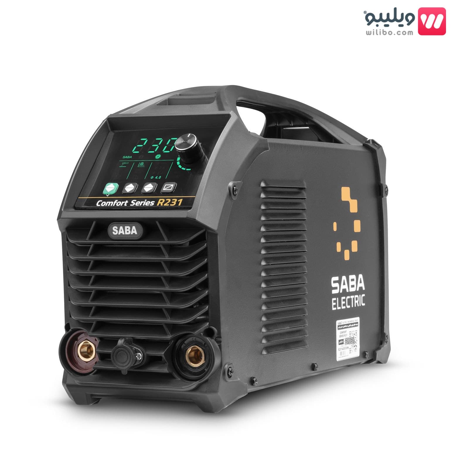 دستگاه جوش 230 آمپر صبا الکتریک مدل COMFORT SERIES R231 — تصویر ۱۰