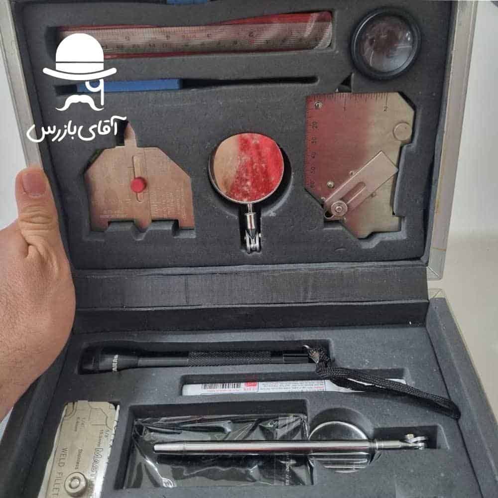 کیف بازرسی جوشکاری 7 تیکه هواتک HUATEC — تصویر ۵