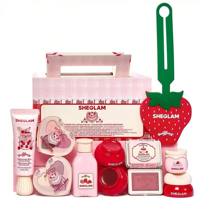 کالکشن توت فرنگی سوئیت هارت شیگلم SHEGLAM SWEETHEART FULL COLLECTION — تصویر ۳
