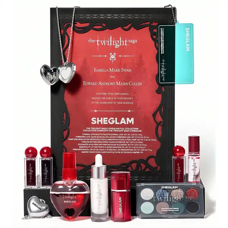 پک آرایشی کالکشن حماسه گرگ و میش شیگلم مدل SHEGLAM THE TWILIGHT SAGA — تصویر ۳