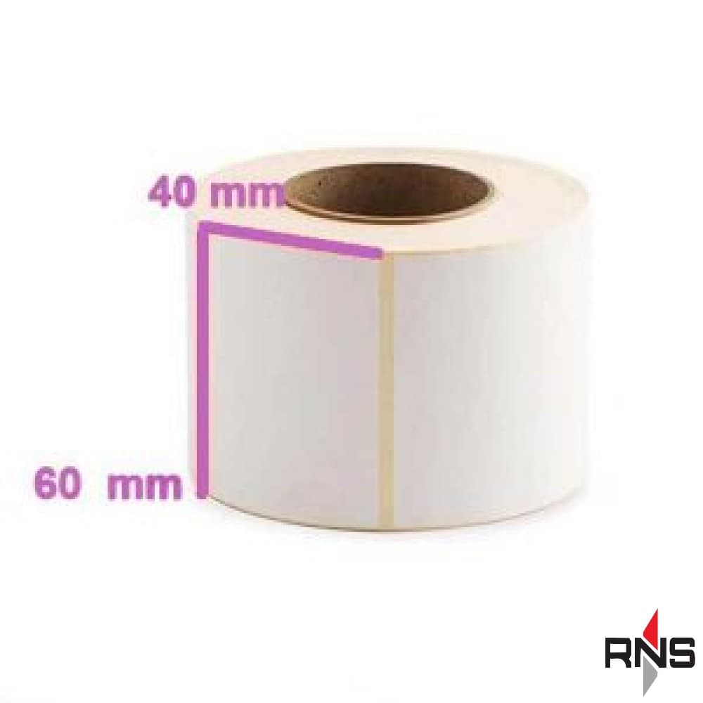 لیبل کاغذی 40×60 میلیمتر تک ردیف 1000 عددی — تصویر ۱۱