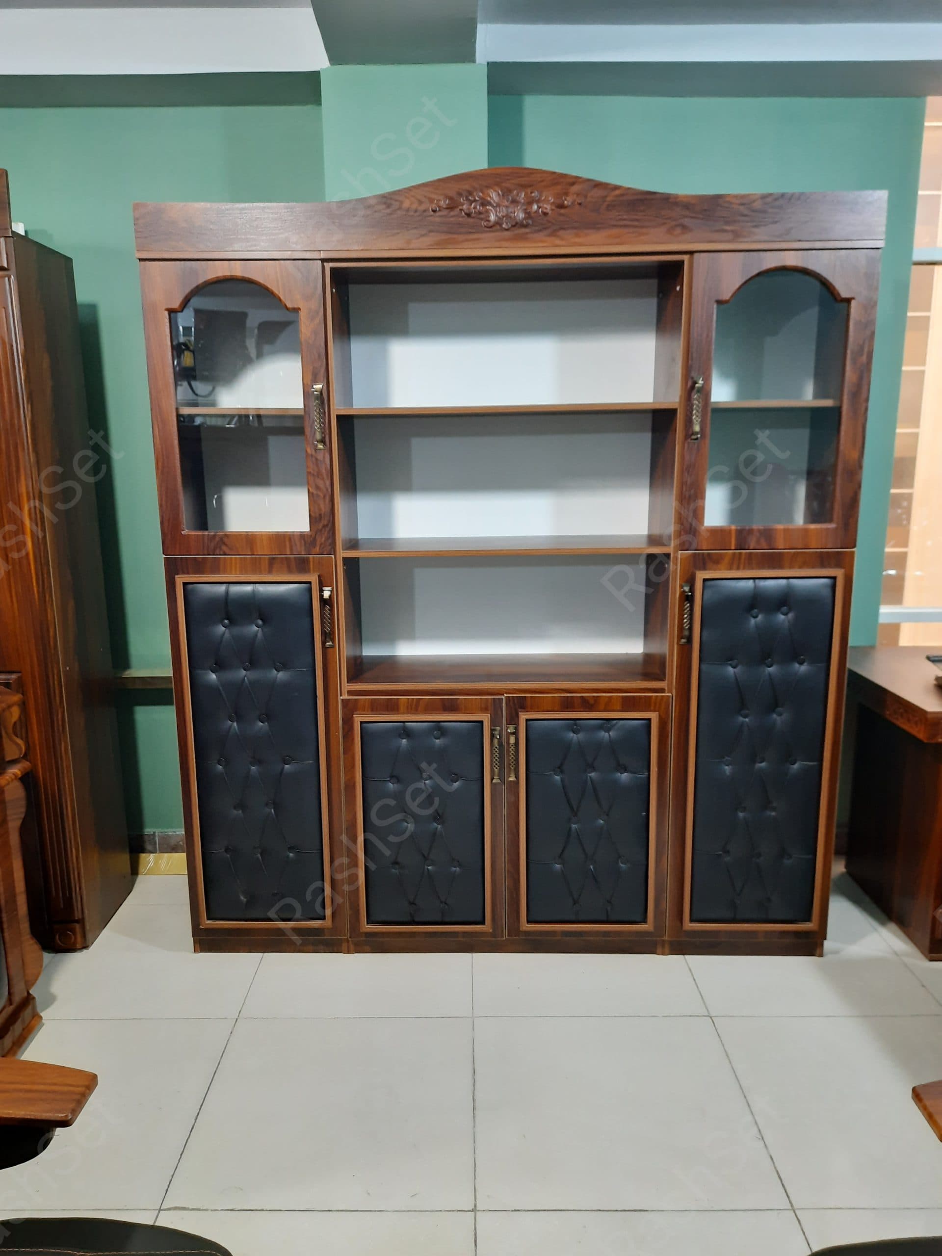 کتابخانه سه تیکه جلو لمسه