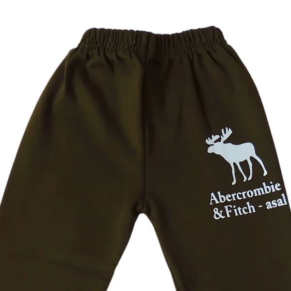 پیراهن و شلوار ست بچگانه پسرانه سبز تیره مارک Abercrombie — تصویر ۷