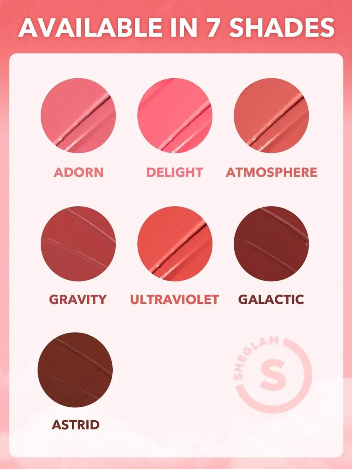 رژ لب و گونه فضایی شیگلم SHEGLAM LUNAR ORBIT BLUSH BALL — تصویر ۹