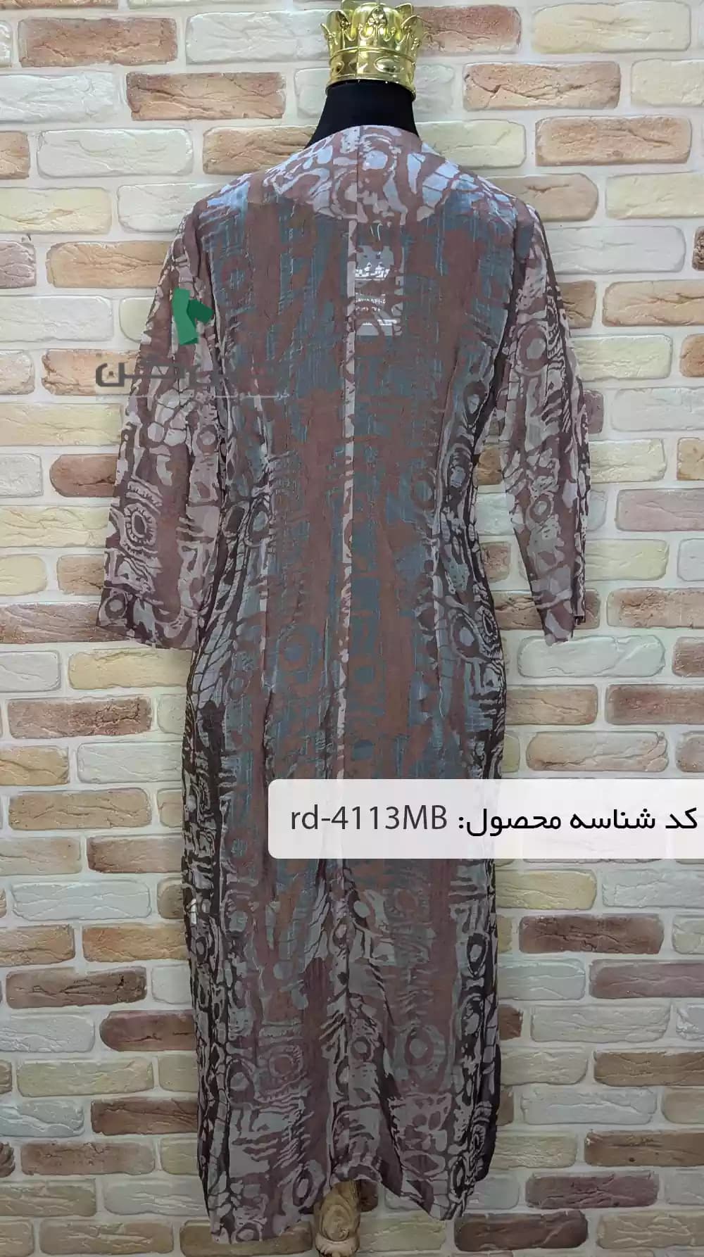 مانتو حریر Burberry زنانه دست دوم — تصویر ۶