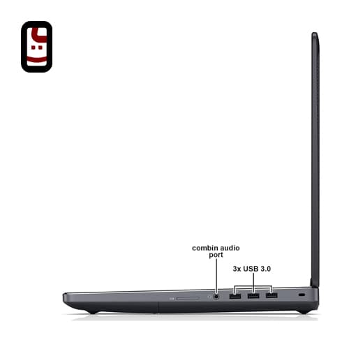 لپ تاپ DELL PRECISION 7710 i7-6920HQ 16GB 512GB 16GB — تصویر ۹