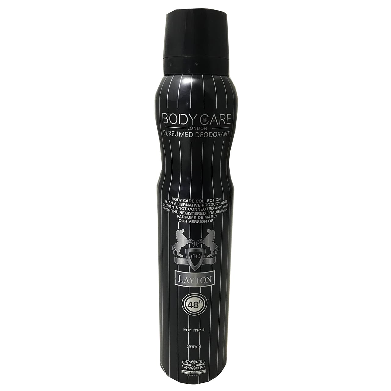 اسپری بدن بادی کر مردانه رایحه لیتون حجم ۲۰۰ میلی لیتر | Body Care Layton Spray — تصویر ۲