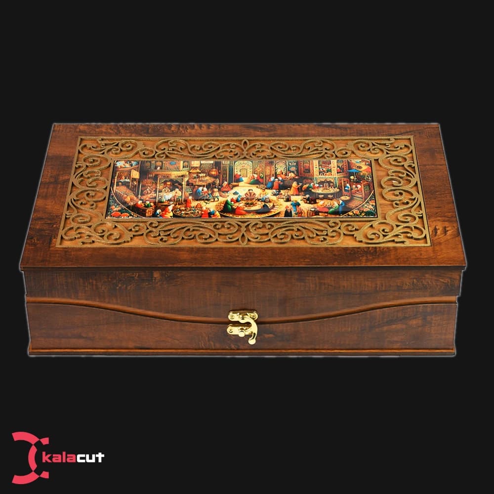 پک هدیه چرمی مردانه کد LP321 — تصویر ۲