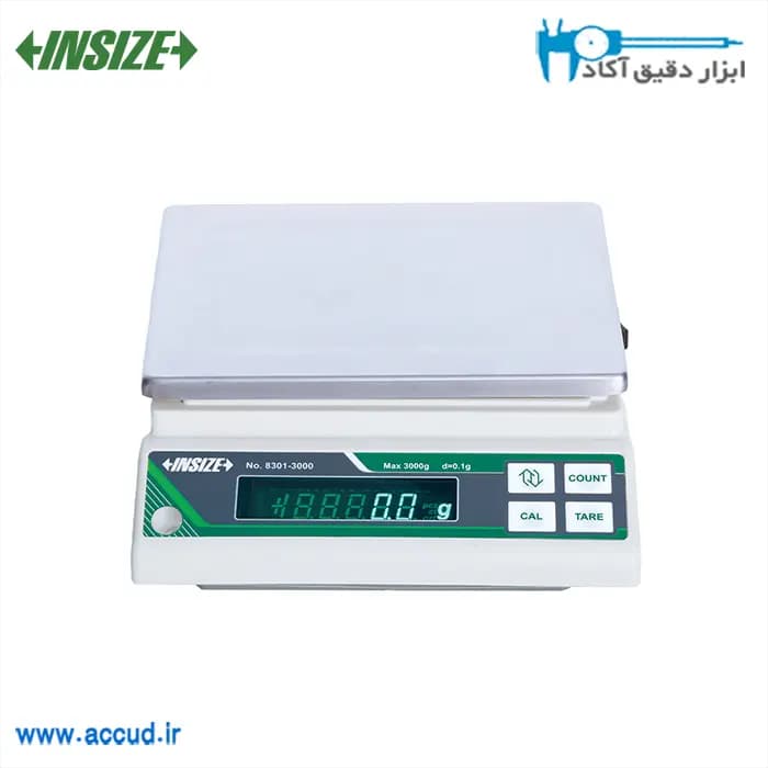 ترازو دقیق صنعتی 3 کیلو گرمی INSIZE (با گارانتی رسمی شرکت اینسایز) مدل 8301-3000