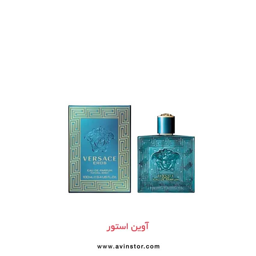 عطر و ادکلن اماراتی ورساچه اروس ادو تویلت 100 میلی لیتر Emarati Perfume Versace Eros 100ml EDT — تصویر ۲