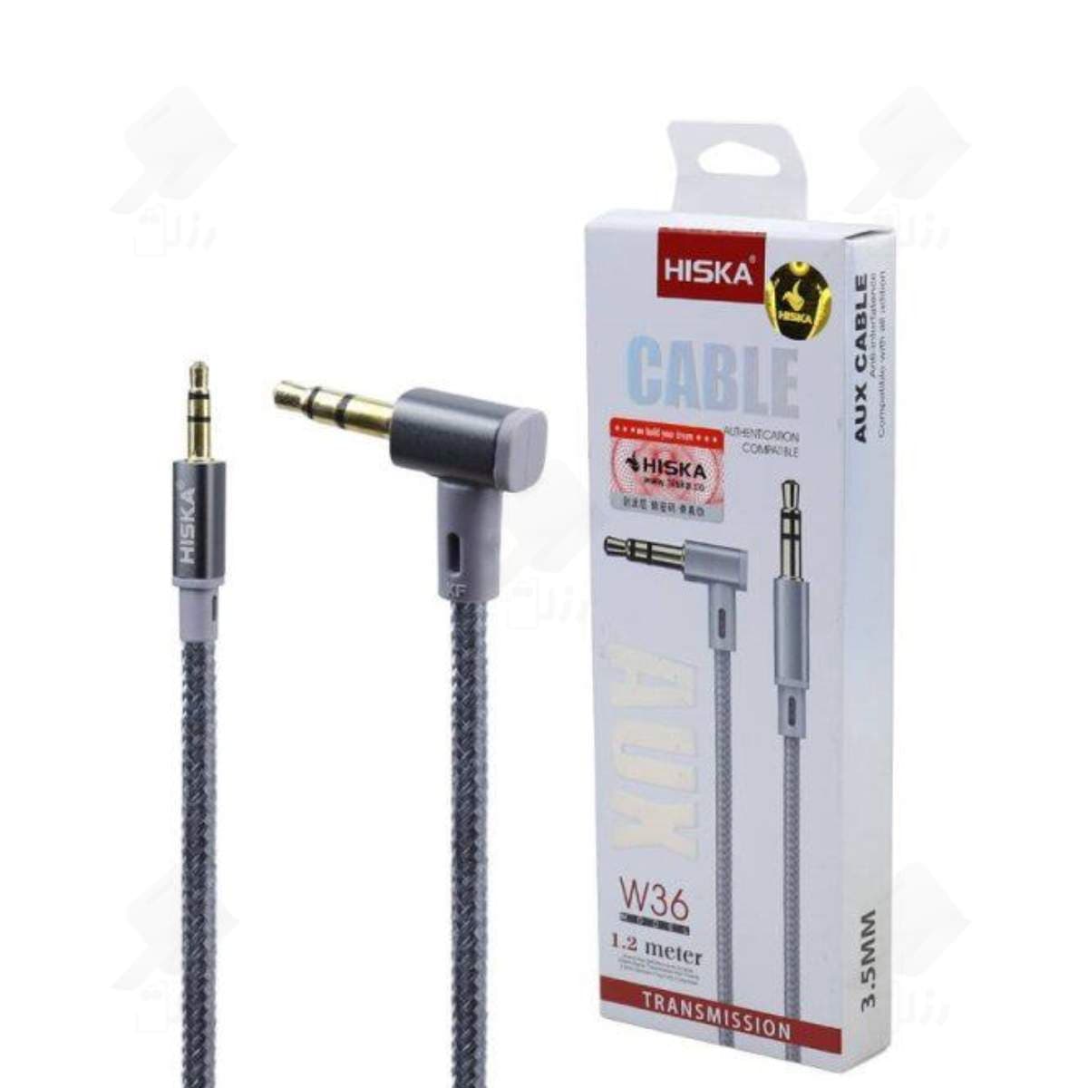 کابل AUX هیسکا مدل W36 طول 1.2 متر