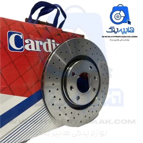 دیسک چرخ جلو سوراخدار سمند ملی/دنا/دناپلاس کاردینال