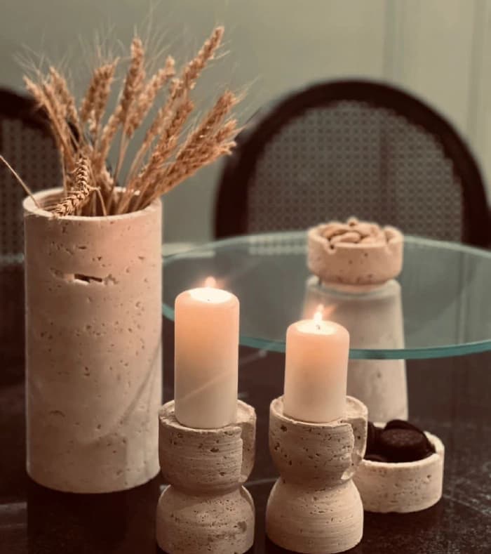 استند سنگ تراورتن — تصویر ۲