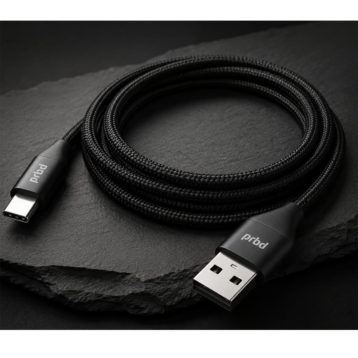 کابل فست شارژ تایپ سی Pqbd مدل PQ-C07C — تصویر ۳