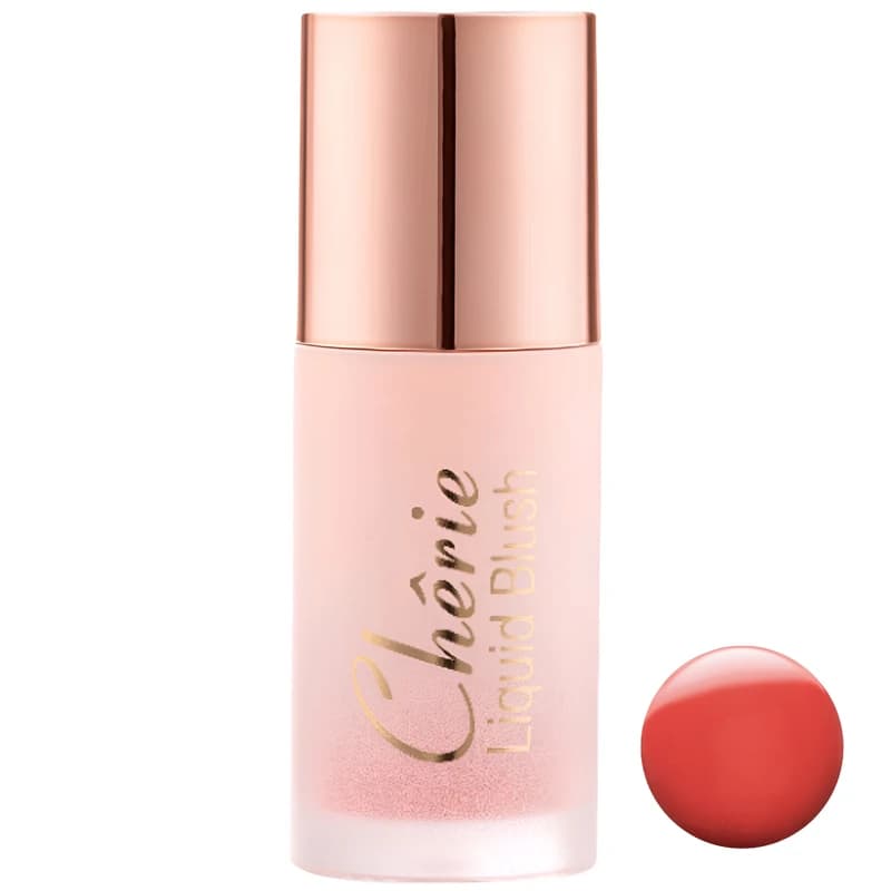 رژگونه مایع تاپ فیس مدل CHERIE LIQUID BLUSH شماره 004 — تصویر ۲