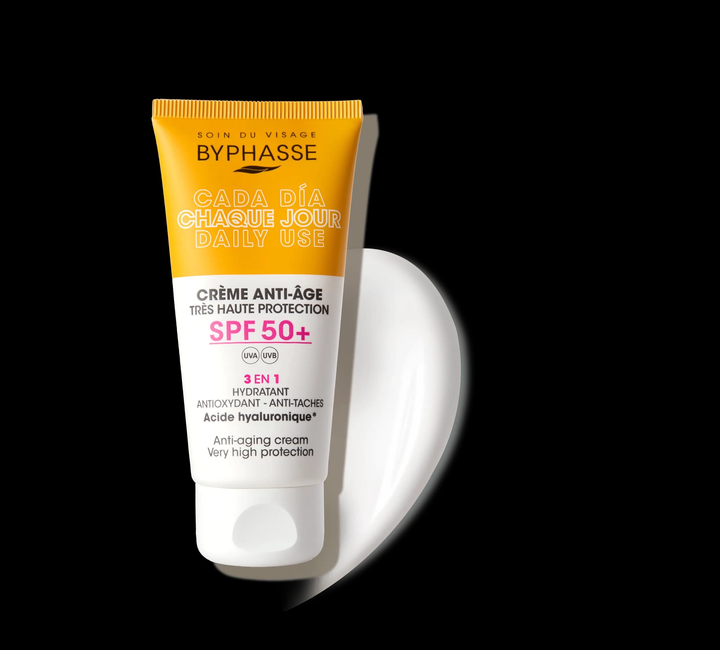 کرم ضدآفتاب روزانه بی رنگ بیفس 50میل;Spf+50 — تصویر ۵