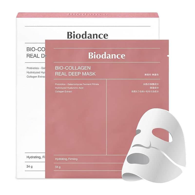 ماسک ورقهای کلاژنساز و آبرسانی بایودنس Biodence پک 4 عددی — تصویر ۵
