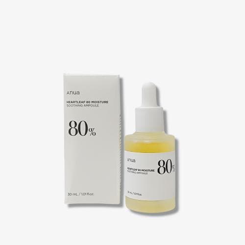 آمپول تسکیندهنده و مرطوبکننده آنوا (Anua Heartleaf 80%) — تصویر ۳
