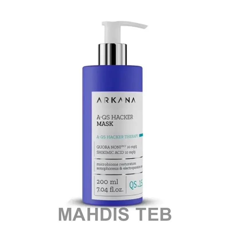 ماسک کنترل چربی هوشمند و متعادل کننده پوست چرب آرکانا|200ml — تصویر ۲