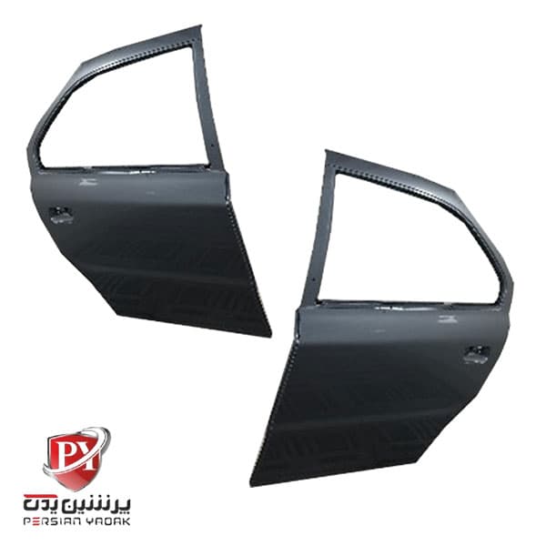 درب جانبی عقب سمند efp،lx آستر شده ایساکو فابریک + رنگ کوره ای — تصویر ۵