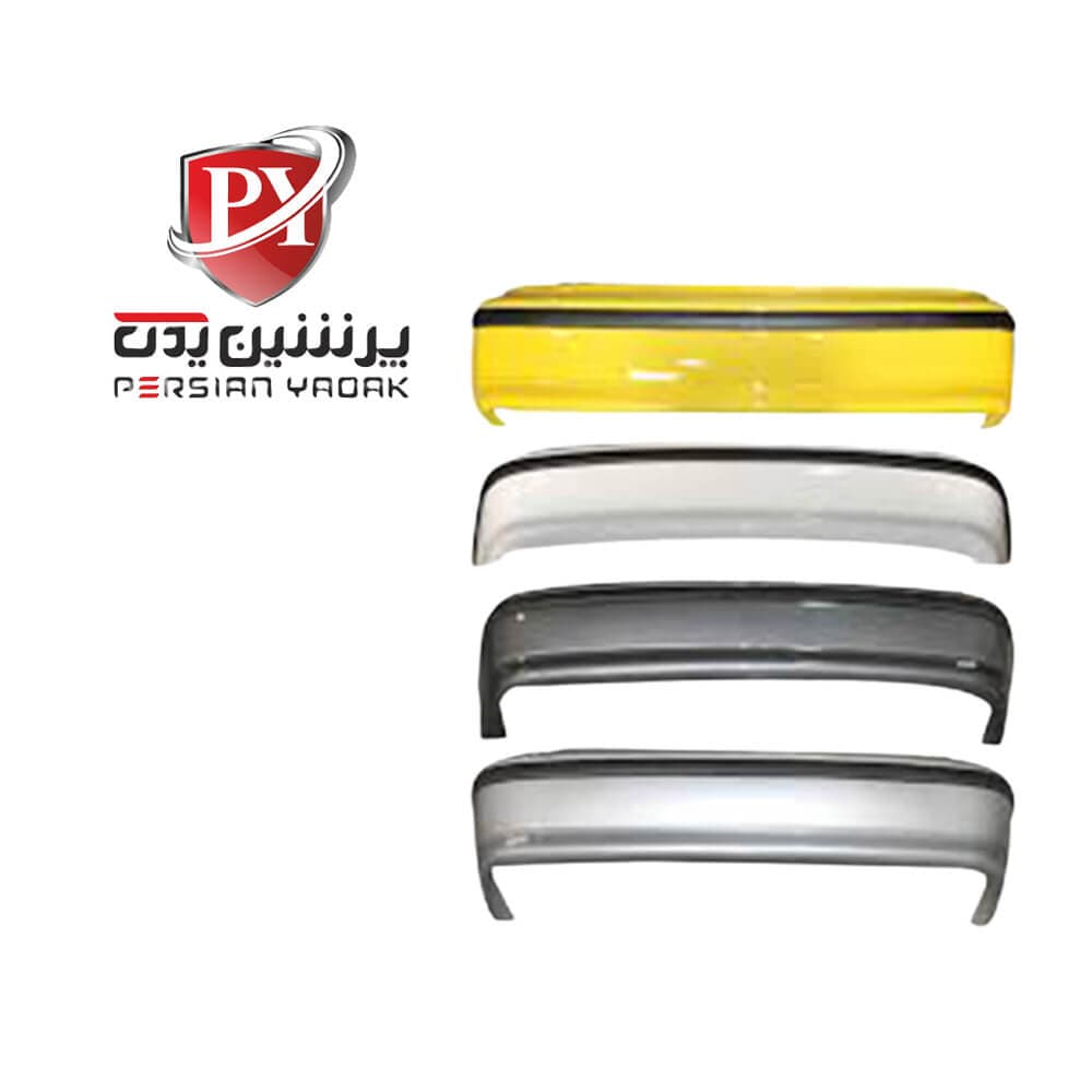 سپر عقب سمند lx خام + رنگ کورهای