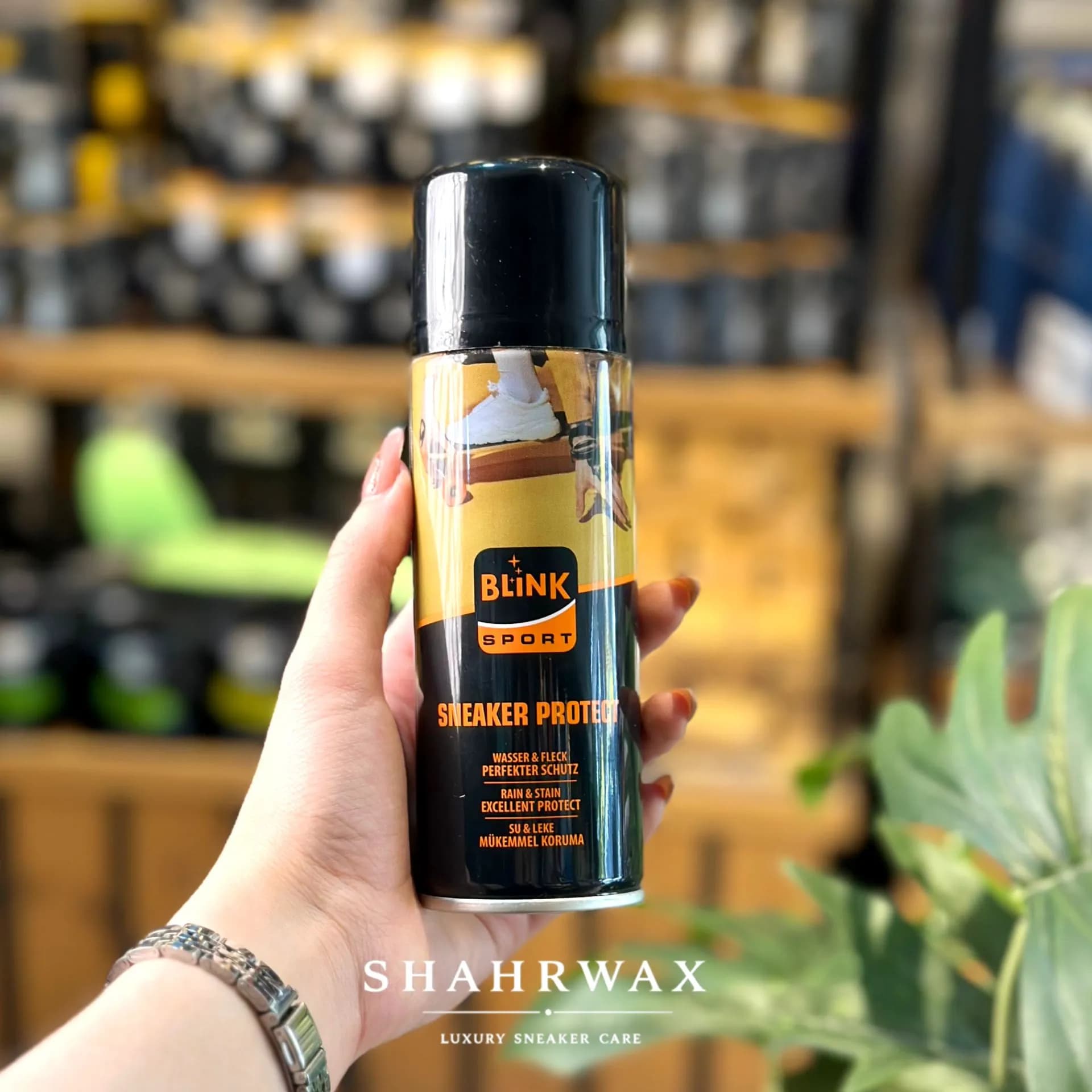 اسپری ضد آب بلینک ۲۰۰ میل | محافظ کفش، کتانی، چرم، جیر و نبوک — تصویر ۲
