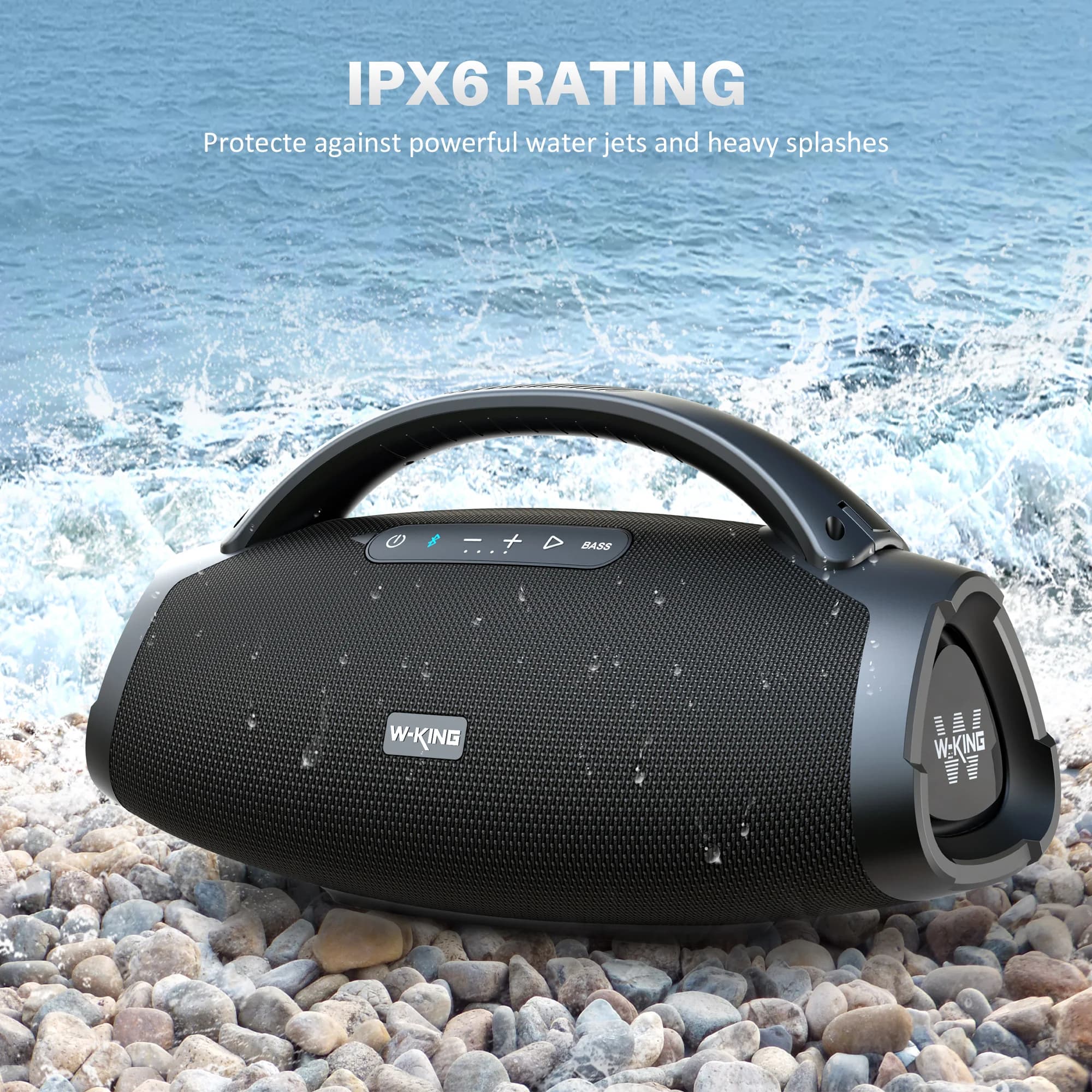 اسپیکر دبلیو کینگ W-king D20 – with mic — تصویر ۹