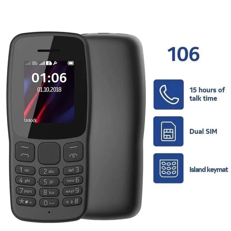 گوشی موبایل نوکیا مدل Nokia 106 TA-1114 DS — تصویر ۴