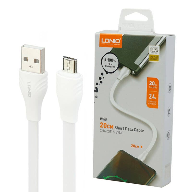 کابل شارژ میکرو الدینیو مدل Ldnio LS550 — تصویر ۱۰