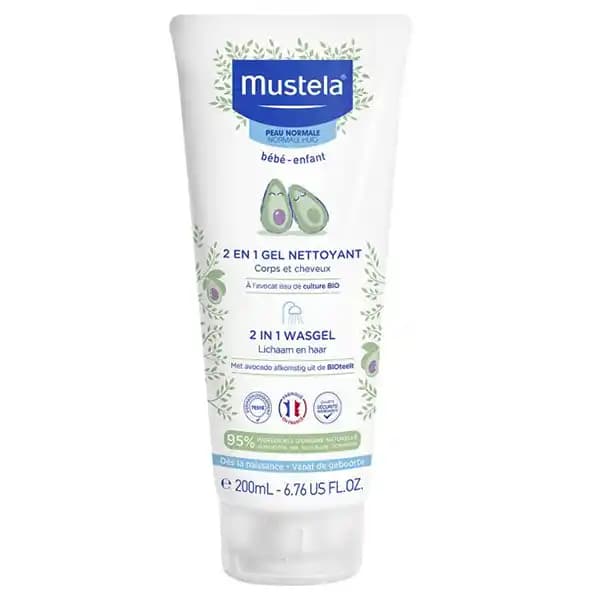 ژل سر و بدن 200میلی گرم موستلا Mustela — تصویر ۲