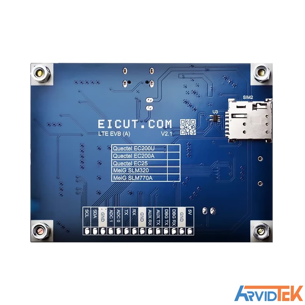 برد ارزیابی EC200U EVB V2 کویکتل — تصویر ۲