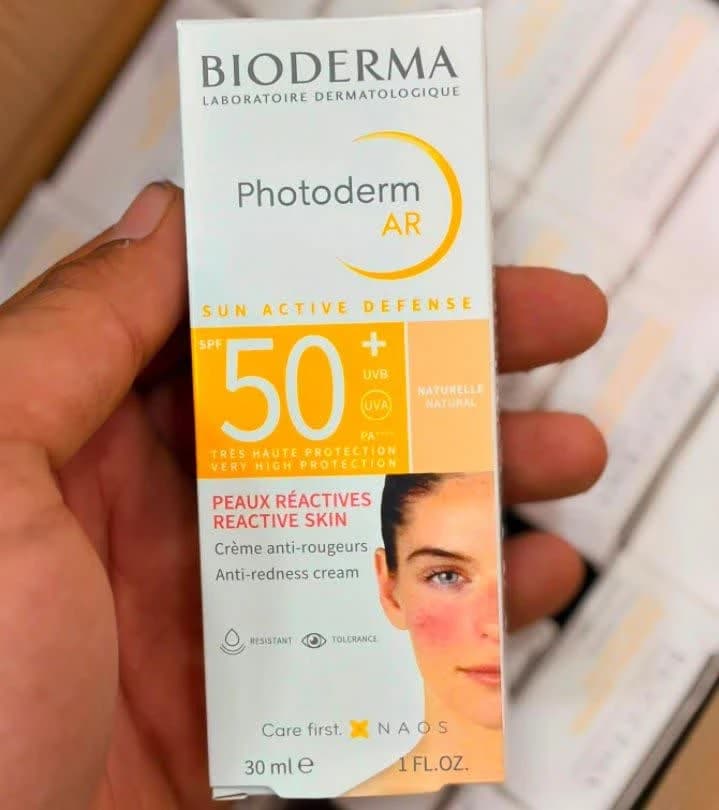 کرم ضدآفتاب رنگی فتودرم ای آر بایودرما spf50 — تصویر ۳