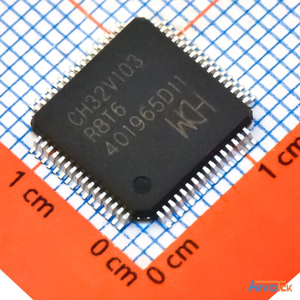 میکروکنترلر CH32V103R8T6 — تصویر ۳