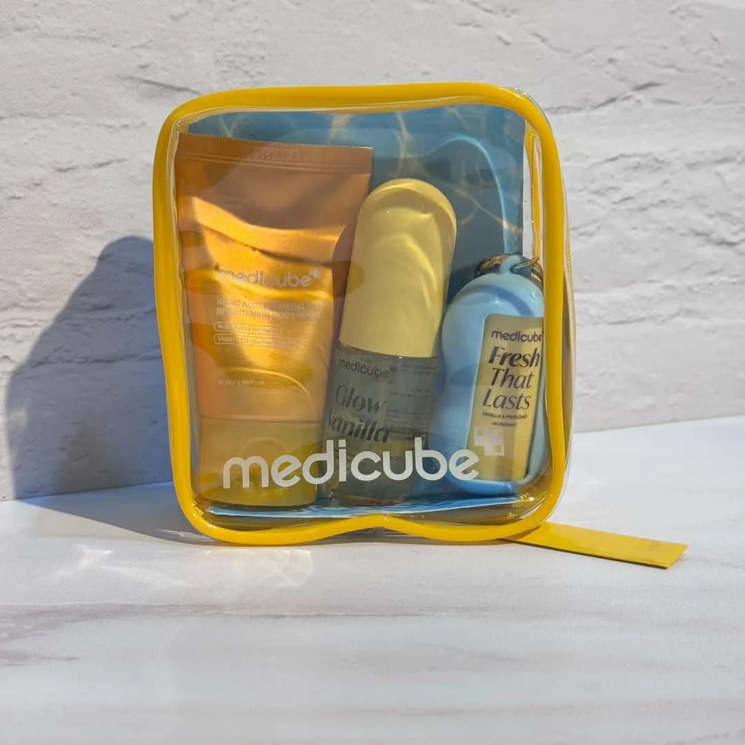 کیت مسافرتی محصولات بدن مدی کیوب Medicube Fresh Glow Travel Body Kit — تصویر ۲