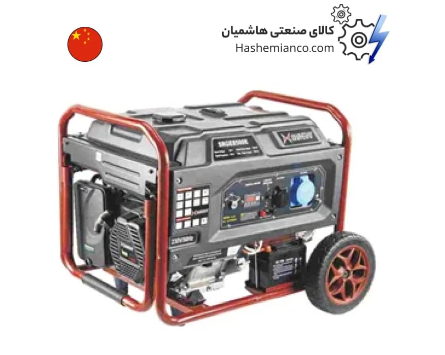موتور برق شانری بنزینی 7.5 کیلووات مدل SRG8500E — تصویر ۲