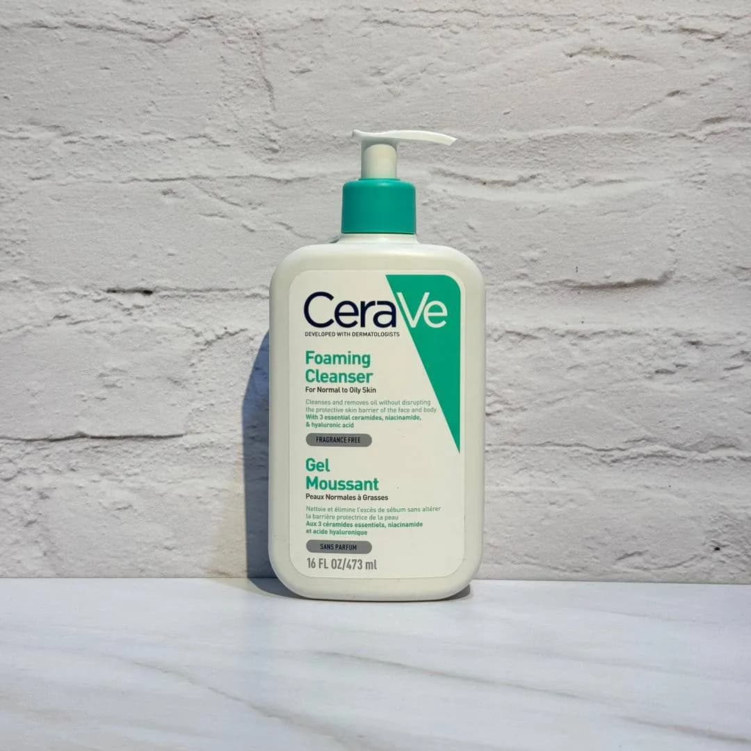 فوم شستشوی صورت سراوی مخصوص پوست نرمال تا چرب 473 میل Cerave Foaming Cleanser For Normal To Oily Skin — تصویر ۳