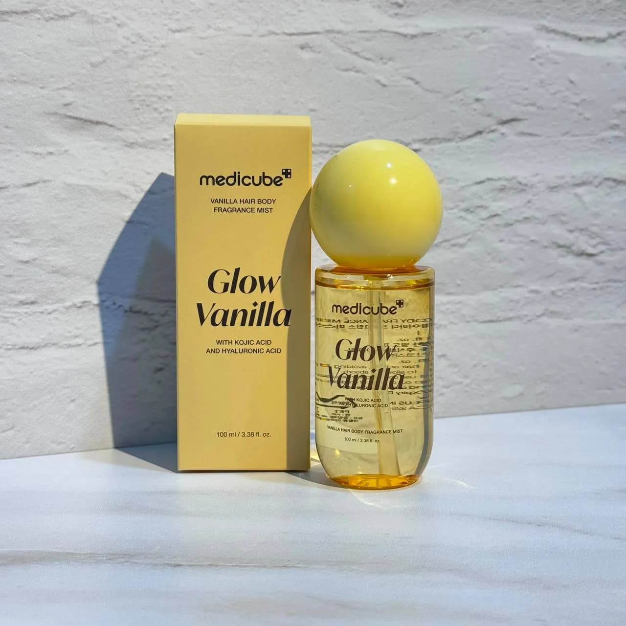 میست خوشبو کننده مو و بدن وانیلی مدی کیوب ۱۰۰ میل Medicube Glow Vanilla Hair Body Mist — تصویر ۵