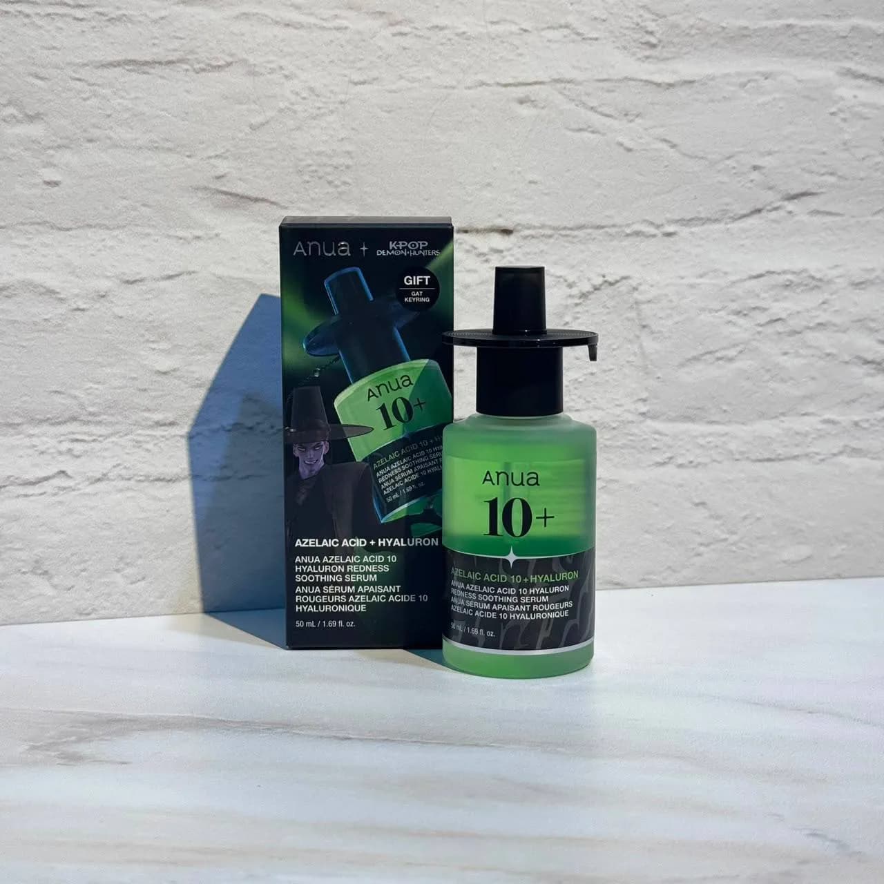 ست سرم آزلائیک اسید 10% و هیالورون آنوا ۵۰ میل Anua Kpop Demon Hunters Azelaic Acid 10 Hyaluron Redness Soothing Serum Set
